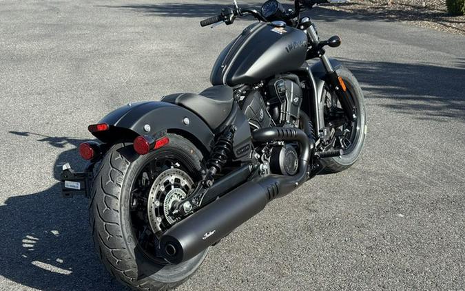 2025 Indian Scout Sixty Bobber Limited Black Smoke