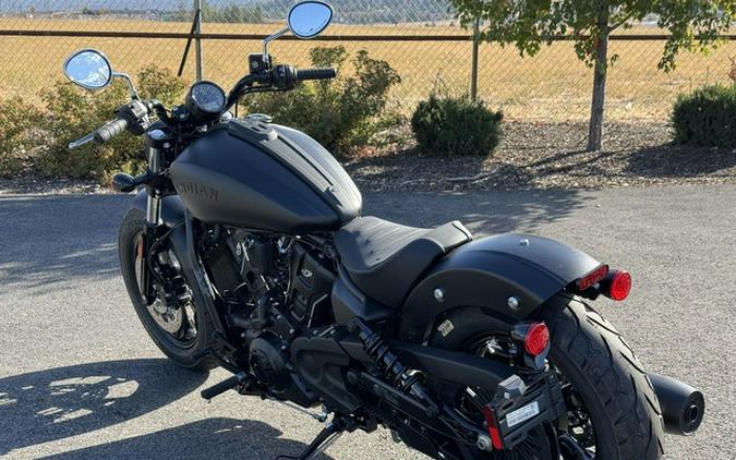 2025 Indian Scout Sixty Bobber Limited Black Smoke