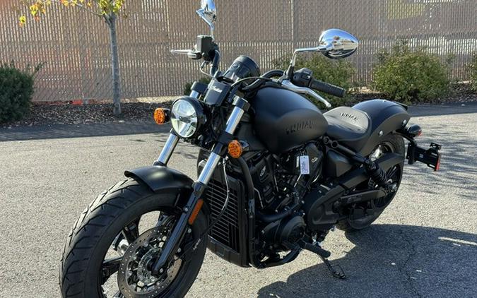 2025 Indian Scout Sixty Bobber Limited Black Smoke