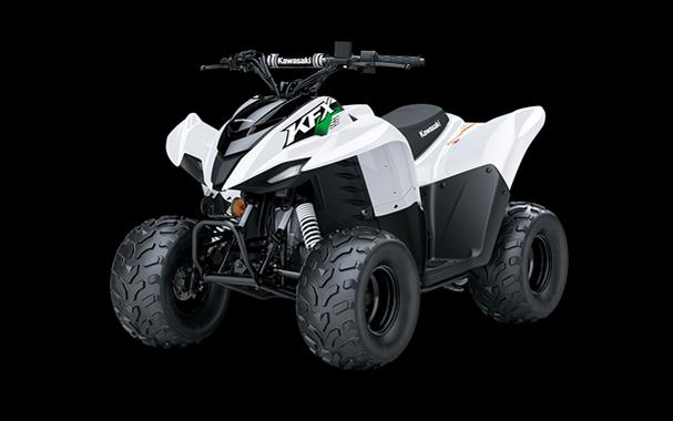 2027 Kawasaki KFX 50 CA Bright White