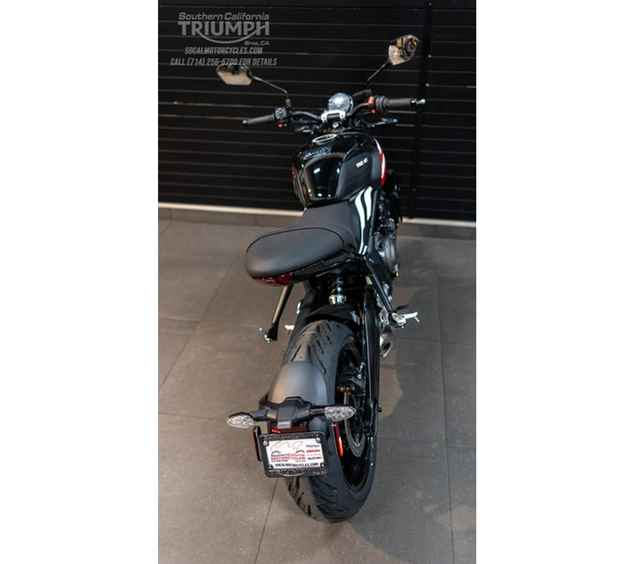 2025 Triumph Trident 660 Diablo Red/Sapphire Black