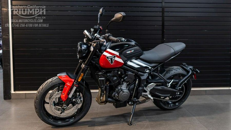 2025 Triumph Trident 660 Diablo Red/Sapphire Black