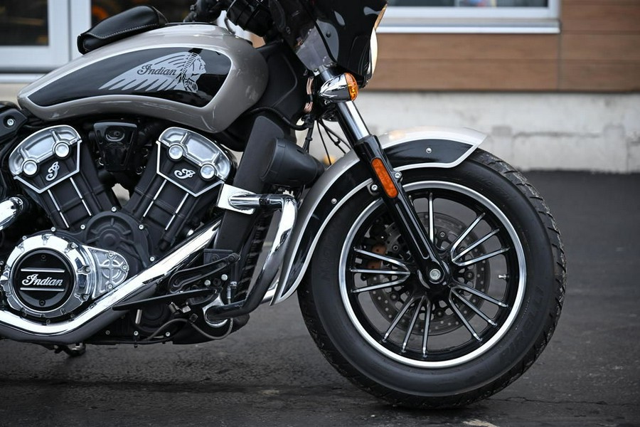 2022 Indian Motorcycle® Scout® ABS Silver Quartz Metallic/Black