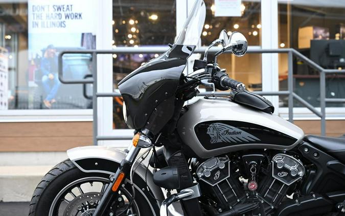 2022 Indian Motorcycle® Scout® ABS Silver Quartz Metallic/Black