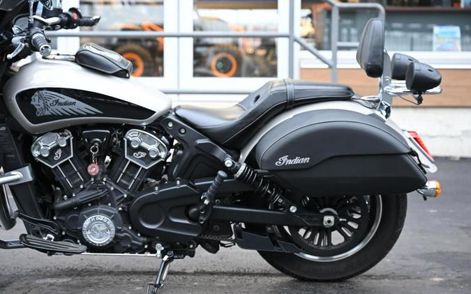 2022 Indian Motorcycle® Scout® ABS Silver Quartz Metallic/Black