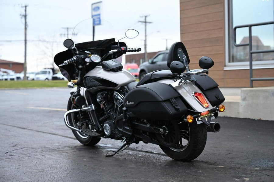 2022 Indian Motorcycle® Scout® ABS Silver Quartz Metallic/Black