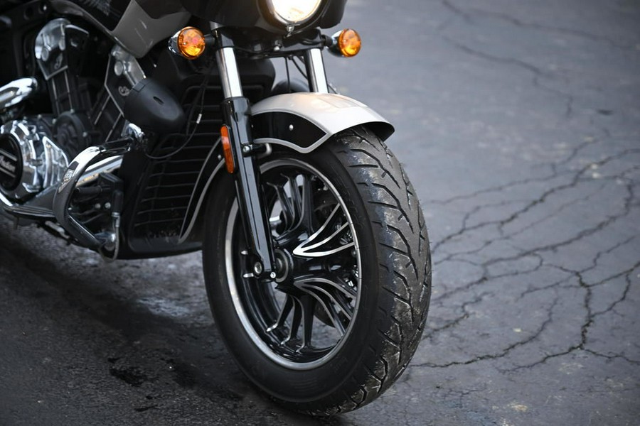 2022 Indian Motorcycle® Scout® ABS Silver Quartz Metallic/Black