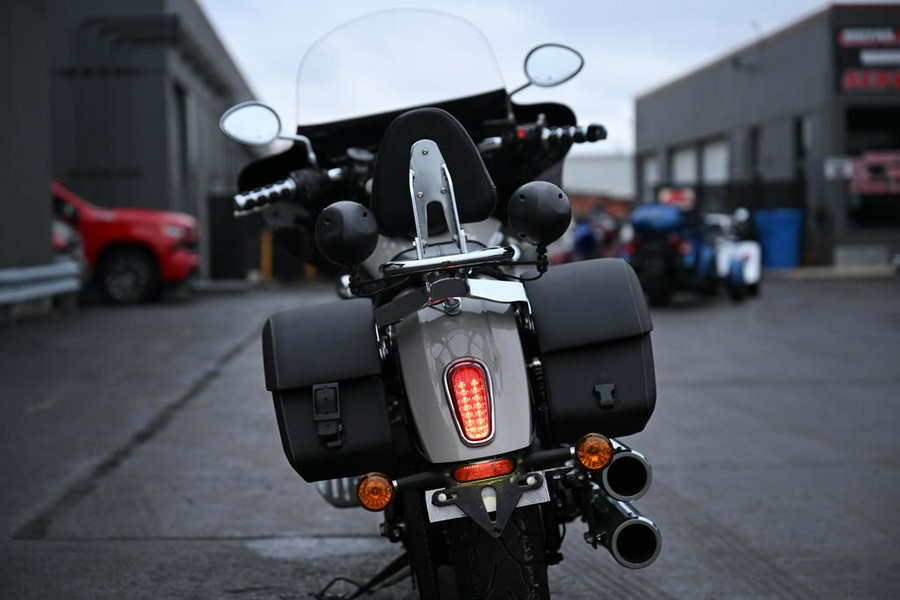 2022 Indian Motorcycle® Scout® ABS Silver Quartz Metallic/Black