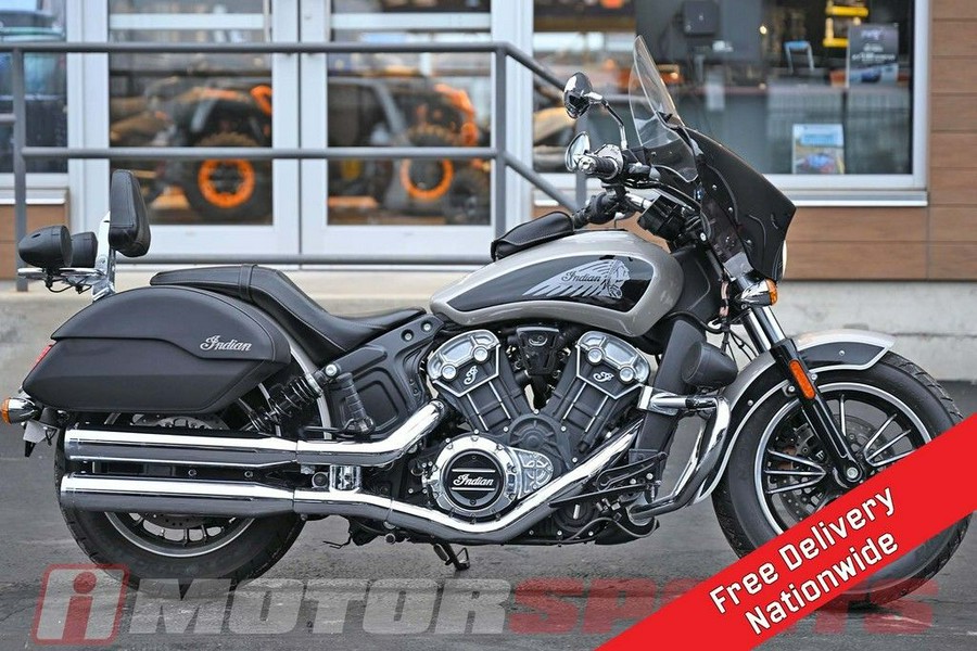 2022 Indian Motorcycle® Scout® ABS Silver Quartz Metallic/Black