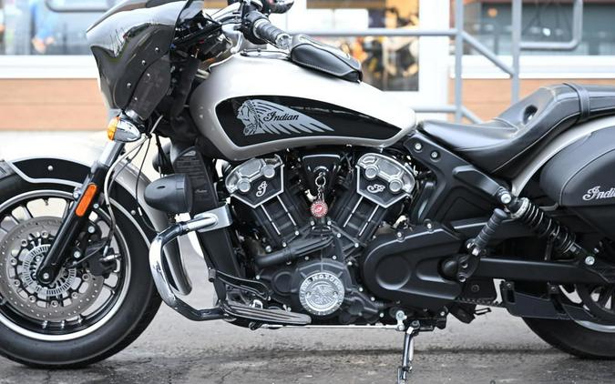 2022 Indian Motorcycle® Scout® ABS Silver Quartz Metallic/Black