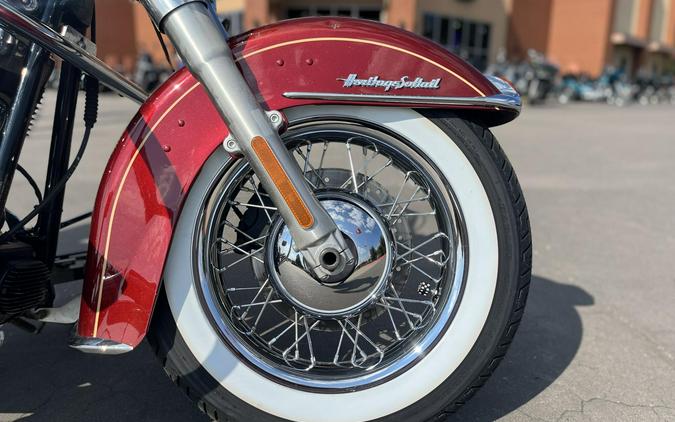 2009 Harley-Davidson® FLSTC Heritage Softail® Classic RED HOT SUNGLO 041727