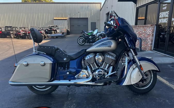 2019 Indian Chieftain Classic Deep Water Metallic Dirt Track Tan