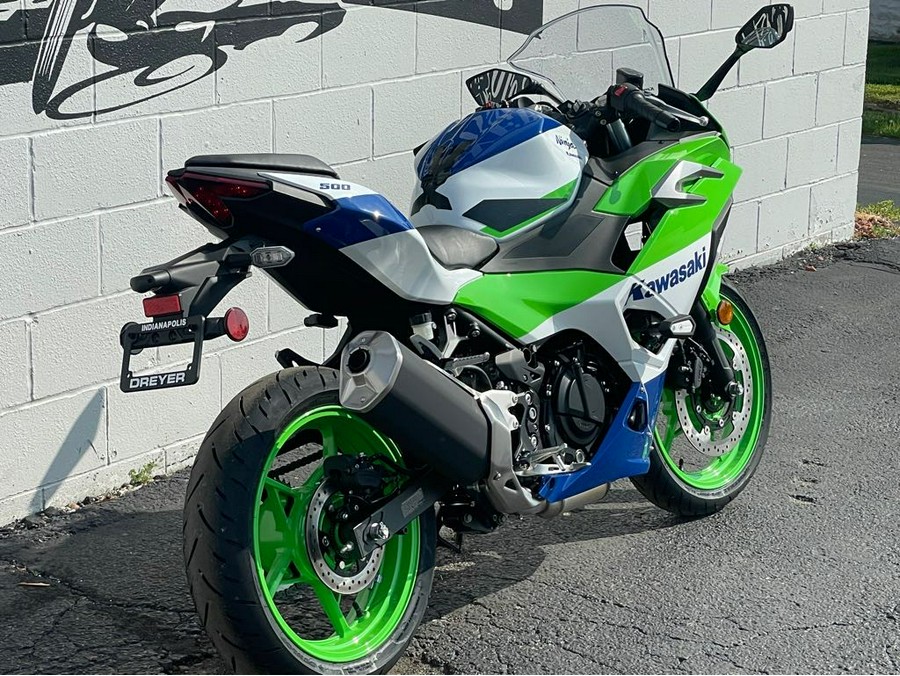 2024 Kawasaki NINJA 500 SE 40TH ANNIVERSARY EDITION