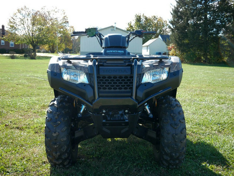 2023 Honda Fourtrax Rancher 4X4 Honda Phantom Camo