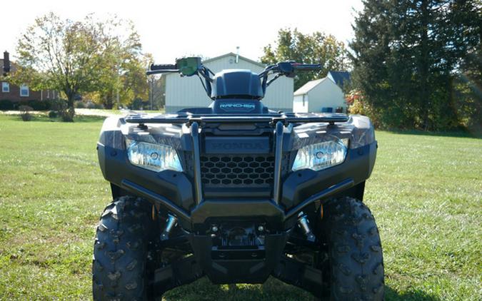 2023 Honda Fourtrax Rancher 4X4 Honda Phantom Camo