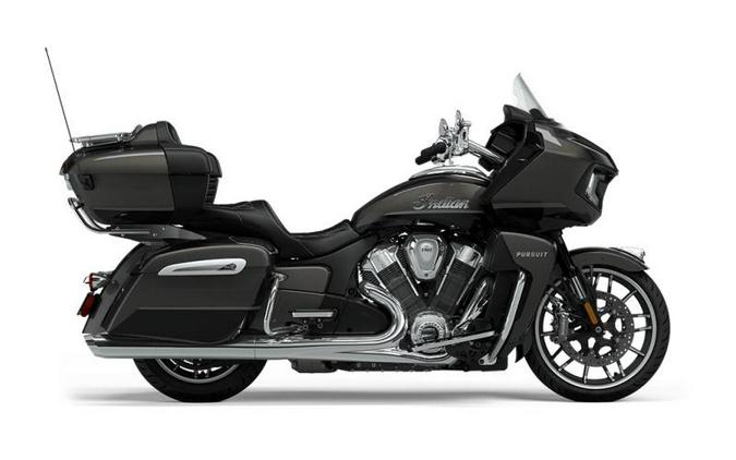 2024 Indian Motorcycle® Pursuit® Limited® with PowerBand Audio Package Titanium/Black Metallic