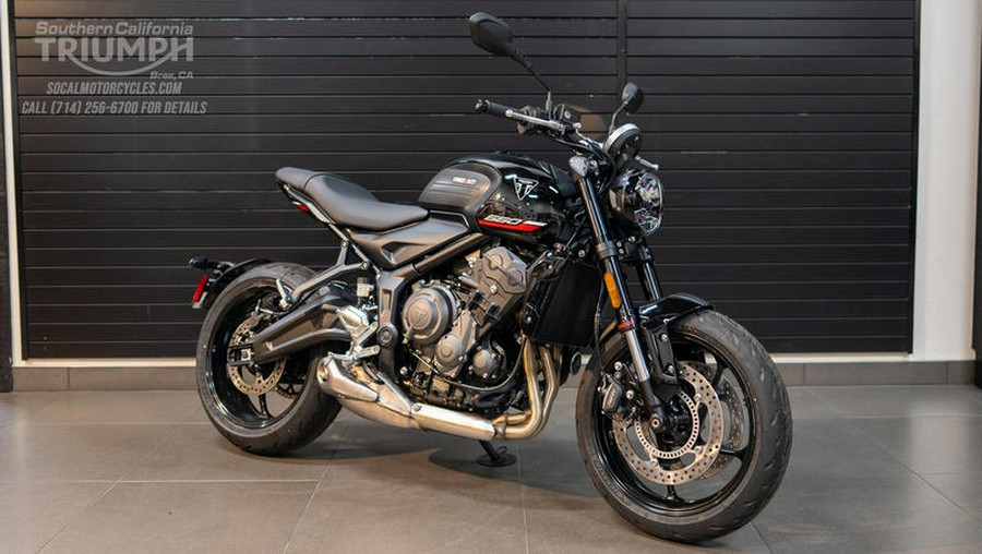 2025 Triumph Trident 660 Jet Black