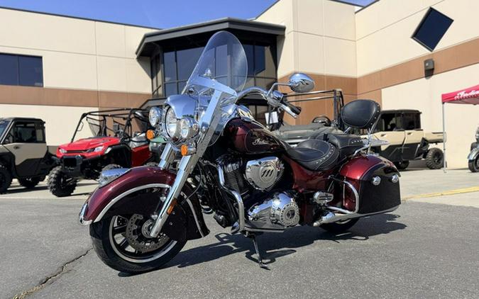 2022 Indian Springfield Maroon Metallic/Crimson Metallic