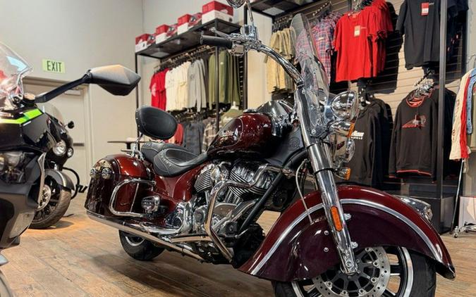 2022 Indian Springfield Maroon Metallic/Crimson Metallic