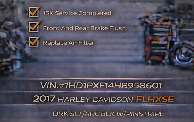 FLHXSE 2017 CVO™ Street Glide®