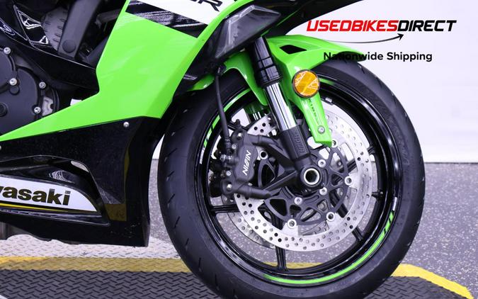 2025 KAWASAKI NINJA ZX-6R - $12,999.00