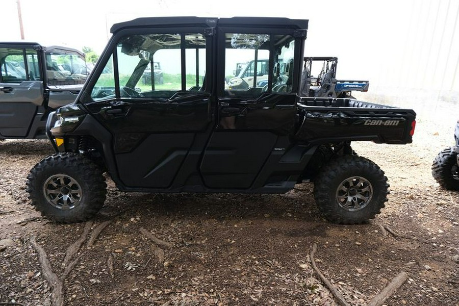 New 2024 CAN-AM DEFENDER MAX LONE STAR CAB HD10 NIGHT BLACK