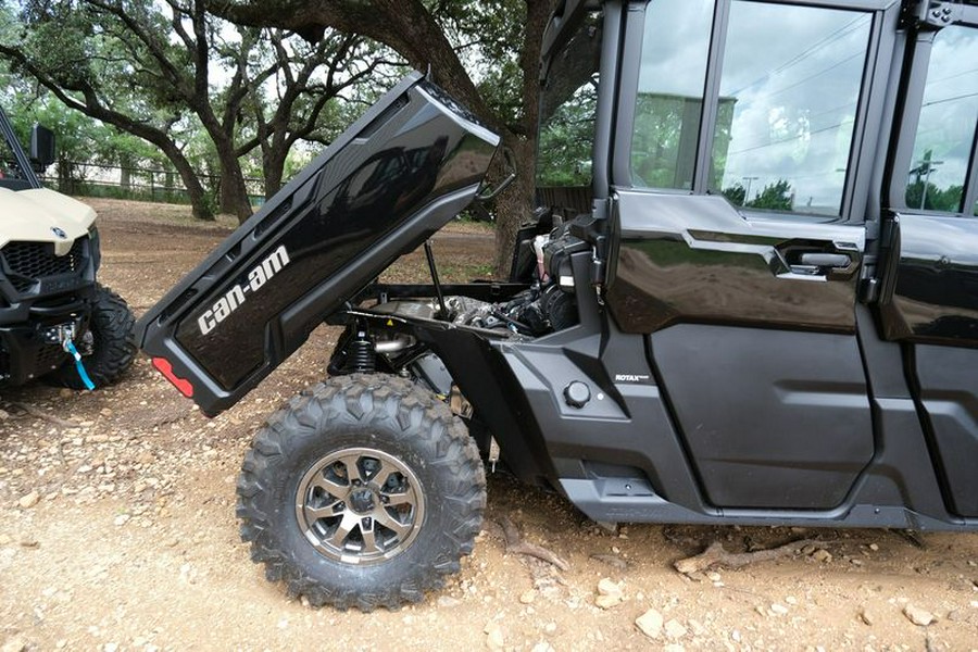 New 2024 CAN-AM DEFENDER MAX LONE STAR CAB HD10 NIGHT BLACK