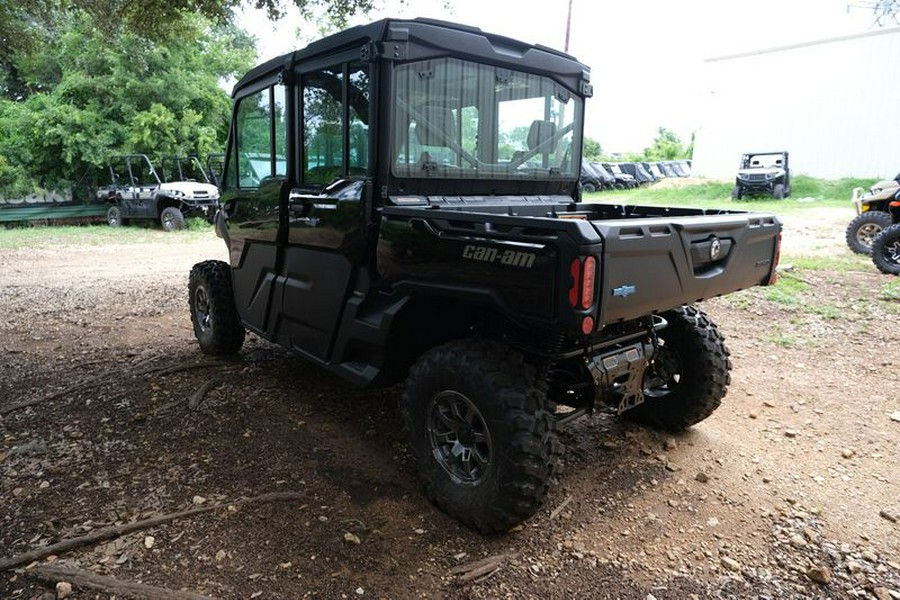 New 2024 CAN-AM DEFENDER MAX LONE STAR CAB HD10 NIGHT BLACK