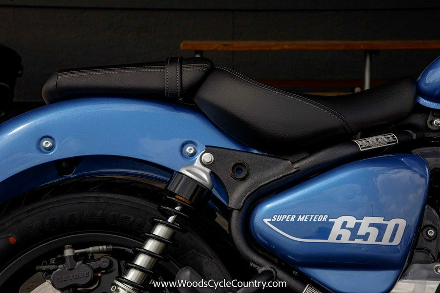 2024 Royal Enfield Super Meteor 650 Astral Blue