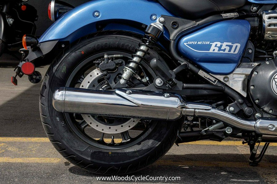 2024 Royal Enfield Super Meteor 650 Astral Blue