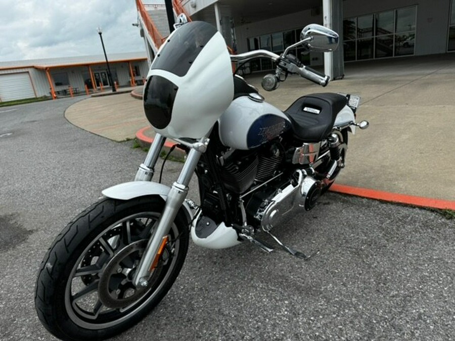 2015 Harley-Davidson Low Rider Two-Tone White Hot Pearl/Blue Hot Pearl