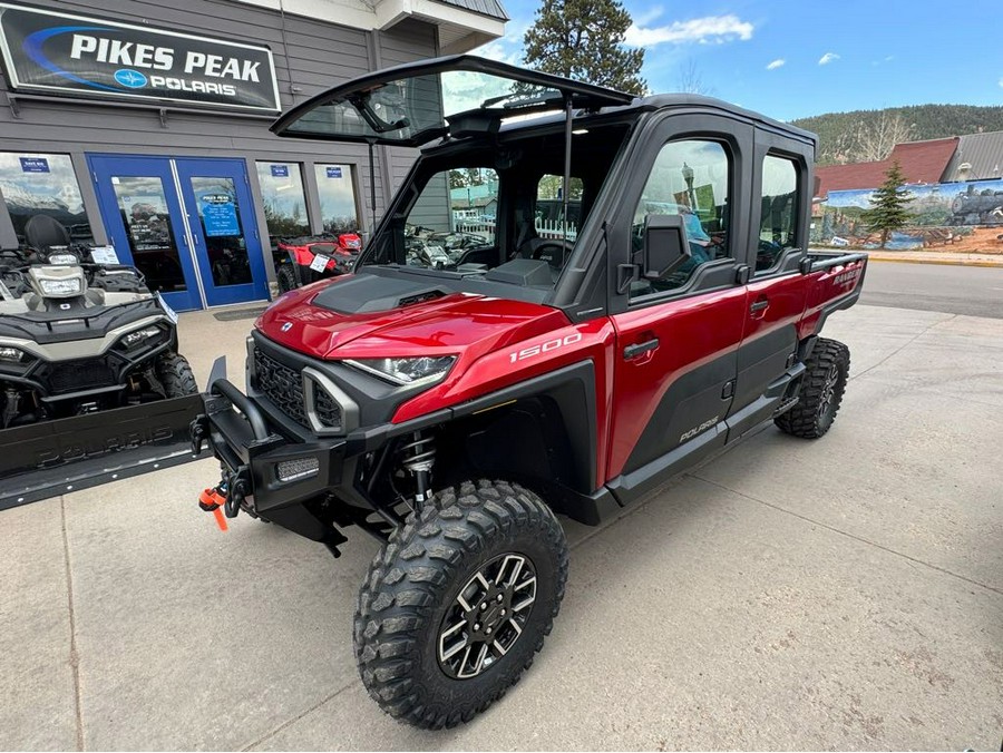 2024 Polaris Industries RANGER CREW XD 1500 NORTHSTAR ULTIMATE SUNSET RED