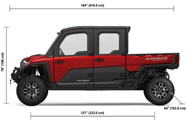 2024 Polaris Industries RANGER CREW XD 1500 NORTHSTAR ULTIMATE SUNSET RED