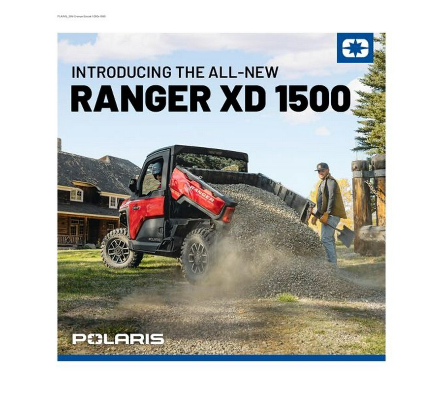 2024 Polaris Industries RANGER CREW XD 1500 NORTHSTAR ULTIMATE SUNSET RED