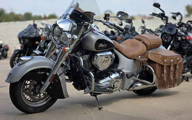 2016 Indian Chief Vintage Star Silver And Thunder Black