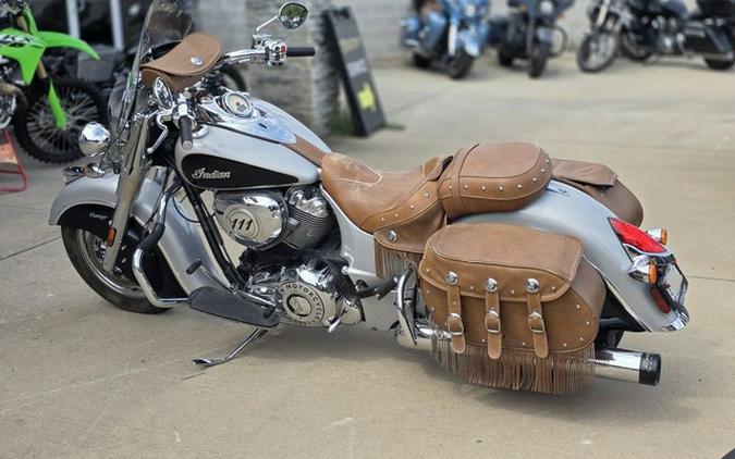 2016 Indian Chief Vintage Star Silver And Thunder Black