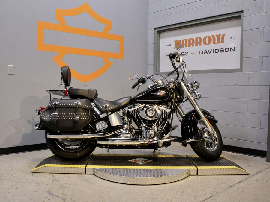 Used 2015 Harley-Davidson Heritage Softail Classic FLSTC Motorcycle For Sale In Columbus, OH