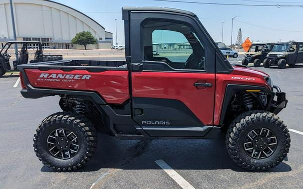 New 2024 POLARIS RANGER XD 1500 NORTHSTAR EDITION ULTIMATE SUNSET RED