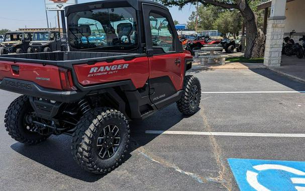 New 2024 POLARIS RANGER XD 1500 NORTHSTAR EDITION ULTIMATE SUNSET RED