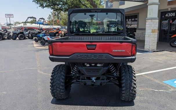 New 2024 POLARIS RANGER XD 1500 NORTHSTAR EDITION ULTIMATE SUNSET RED