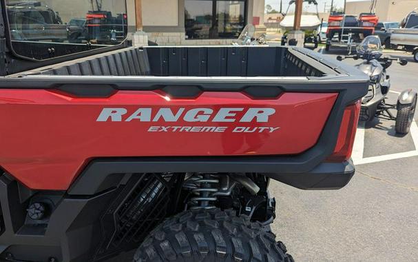 New 2024 POLARIS RANGER XD 1500 NORTHSTAR EDITION ULTIMATE SUNSET RED