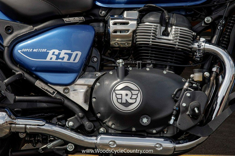 2024 Royal Enfield Super Meteor 650 Astral Blue