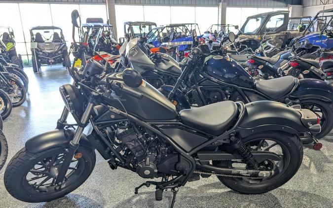 2026 Honda Rebel 300 E-Clutch Matte Black Metallic - 902204