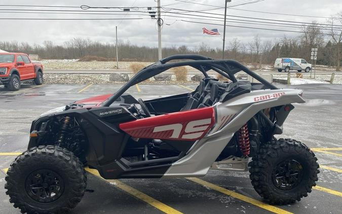 2024 Can-Am® Maverick X3 DS Turbo RR Fiery Red & Hyper Silver