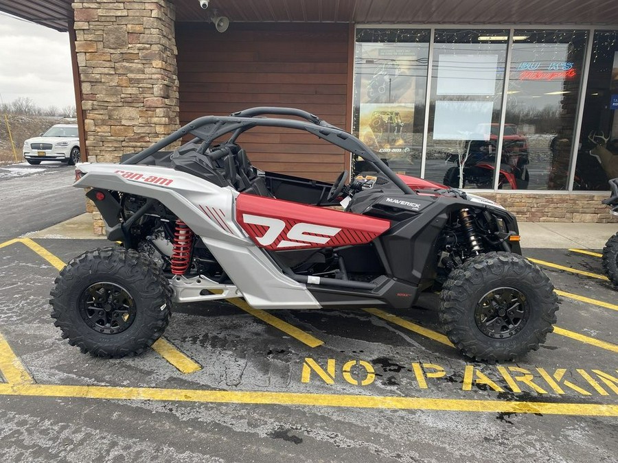 2024 Can-Am® Maverick X3 DS Turbo RR Fiery Red & Hyper Silver