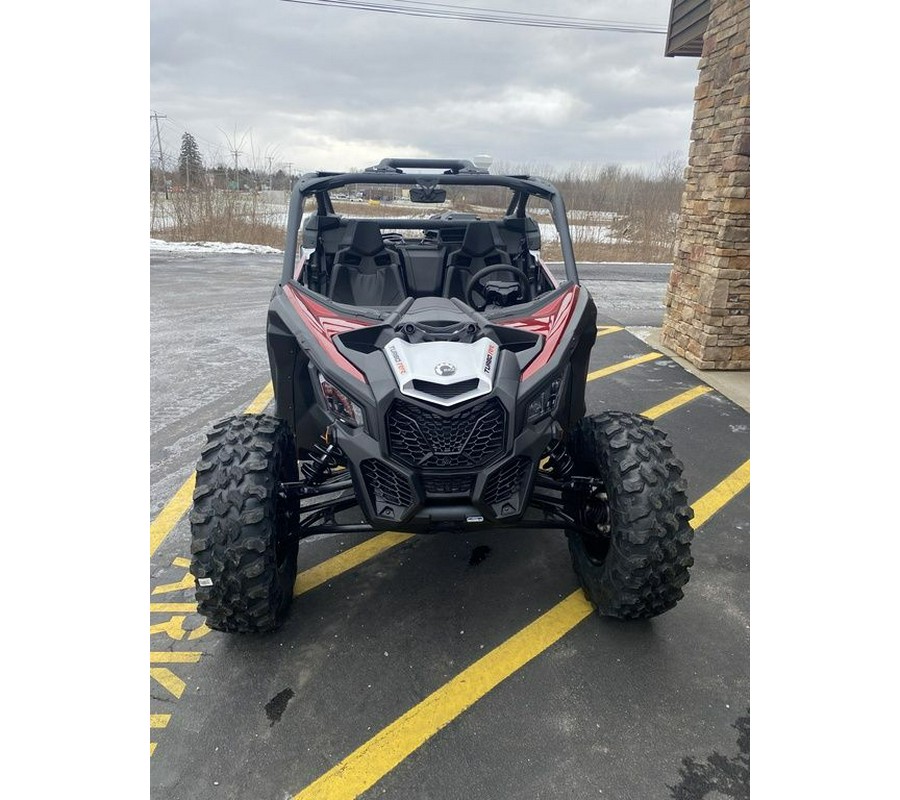 2024 Can-Am® Maverick X3 DS Turbo RR Fiery Red & Hyper Silver