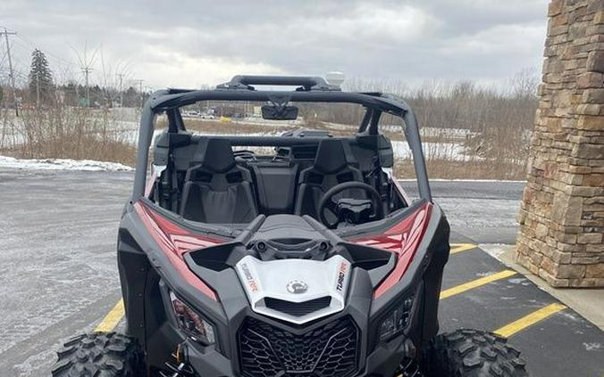 2024 Can-Am® Maverick X3 DS Turbo RR Fiery Red & Hyper Silver