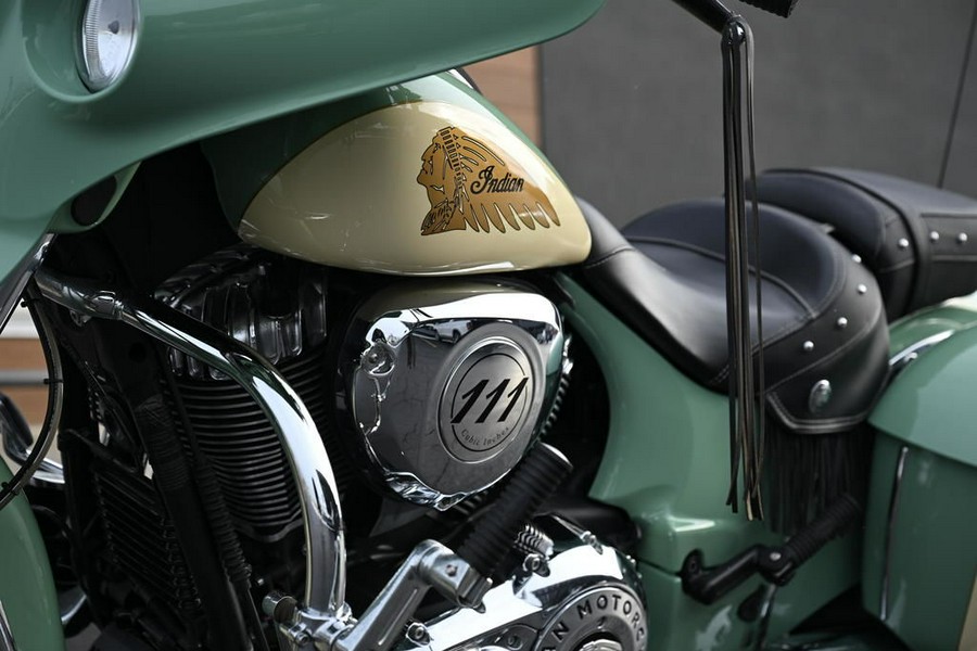 2019 Indian Motorcycle® Chieftain® Classic Icon Series Willow Green/Ivory Cream