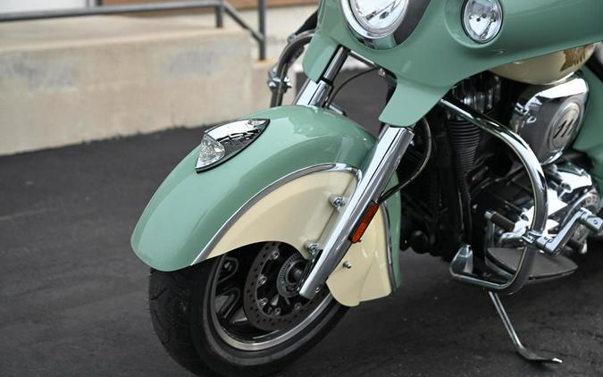 2019 Indian Motorcycle Chieftain Classic Icon Series Willow Green/Ivory Cream
