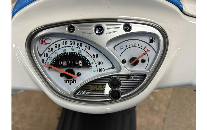 2012 Like 200i LX White and Blue - KYMCO
